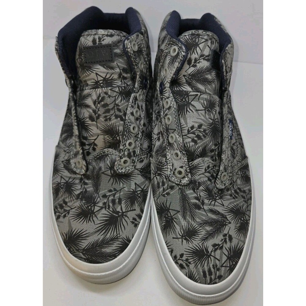 Vans OTW Bedford Palm Camo Grey White Men's Size 11 Skate Shoes VN-0KWABQX